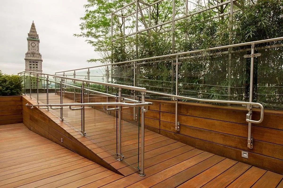 Corrimão acessibilidade diferenciado — Arte Inox Design
