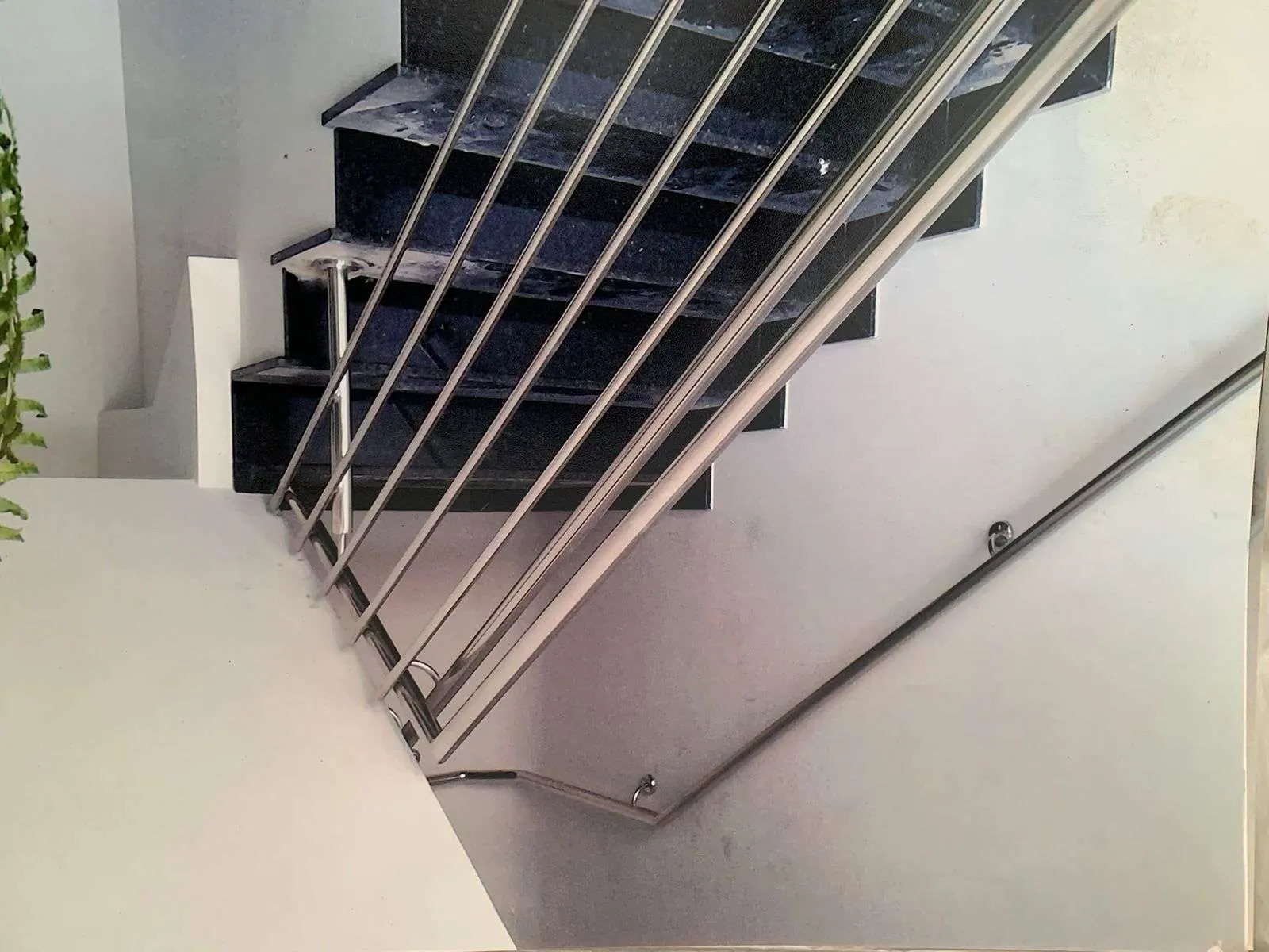 Corrimão vareta — obra da Arte Inox Design