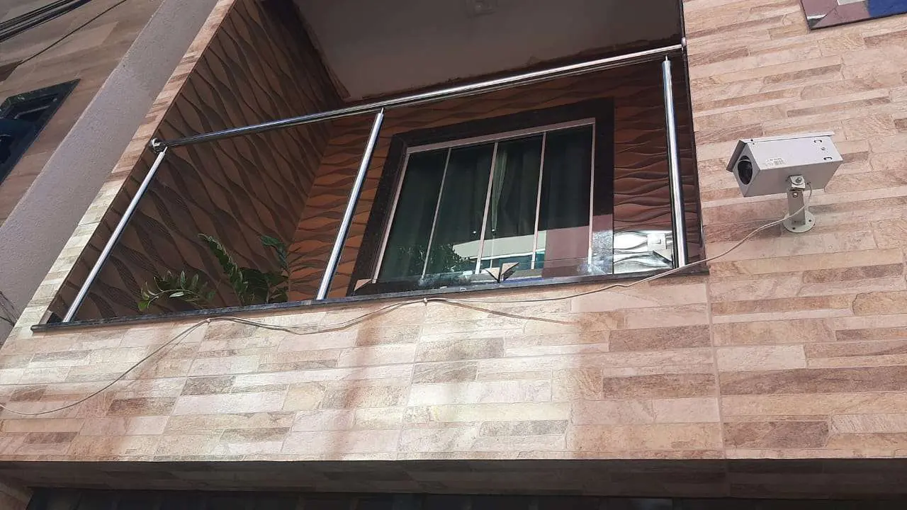 Guarda corpo apartamento — Guarda-corpo em inox
